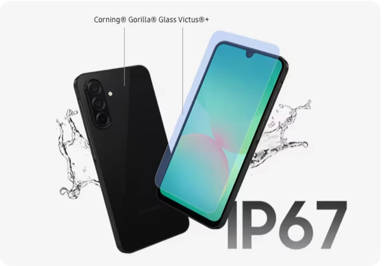 Samsung A26 Water Resistant