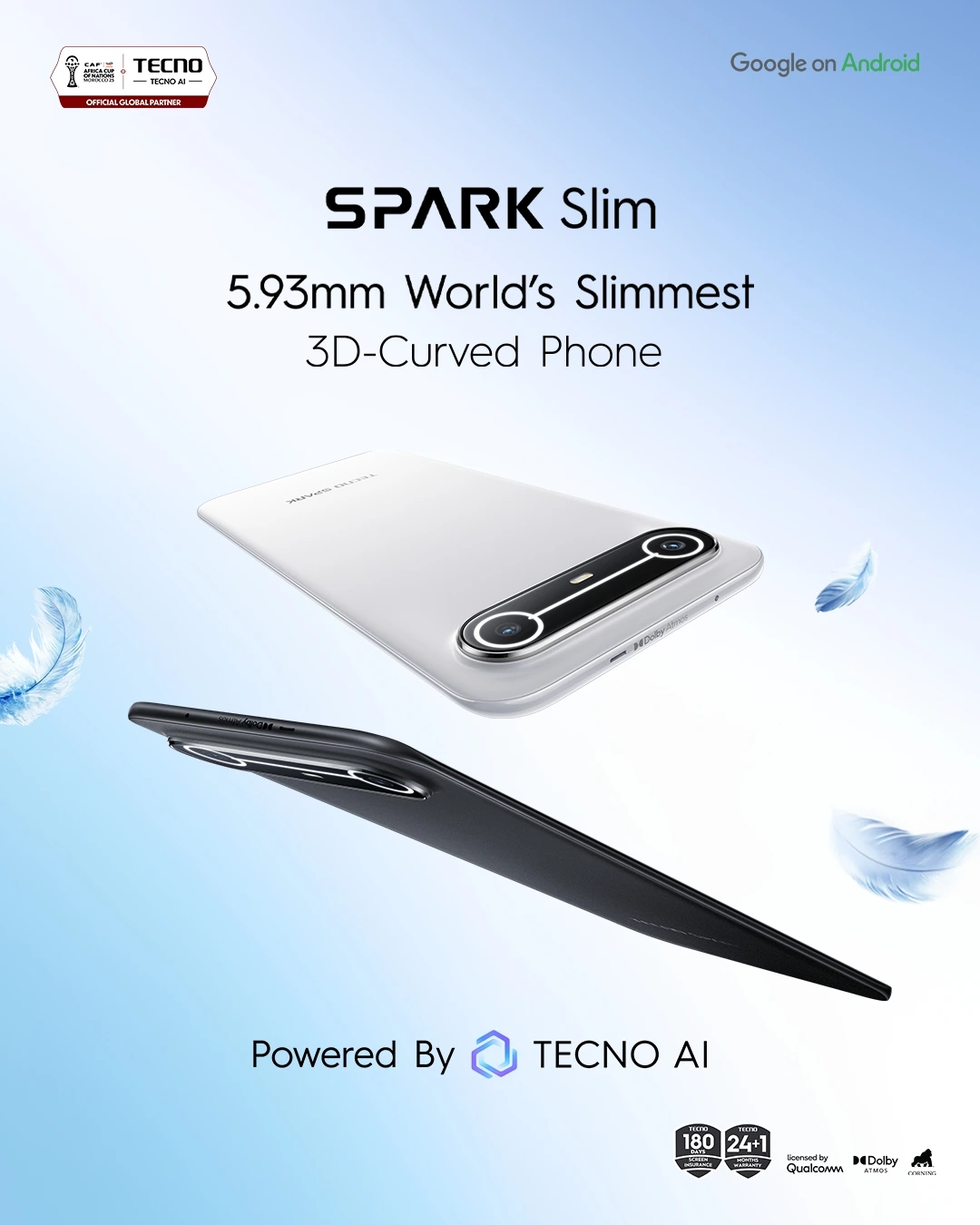 Tecno Spark Slim (256GB/8GB; 50MP Dual Camera; 5200mAh) - Image 6