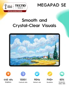 Tecno MegaPad SE (256GB/8GB; 8MP Dual Camera; 7000mAh) - Image 3