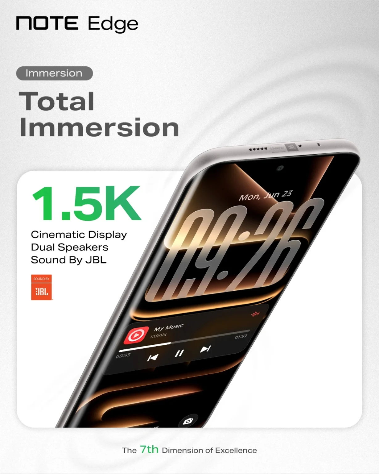 Infinix Note Edge 5G (256GB/8GB; 50MP Pro Camera; 6500mAh) - Image 11