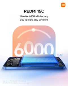 Redmi 15C (128GB/4GB; 50MP Dual Camera; 6000mAh) - Image 4