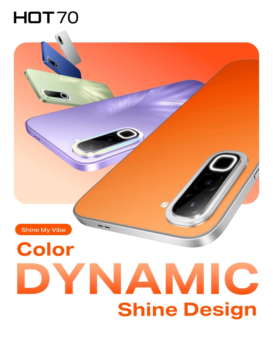 Infinix Hot 70 (256GB/6GB; 50MP Dual Camera; 6000mAh) - Image 2