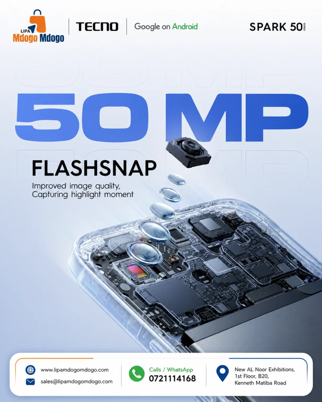 Tecno Spark 50 (128GB/4GB; 50MP Triple Camera; 6700mAh) - Image 6
